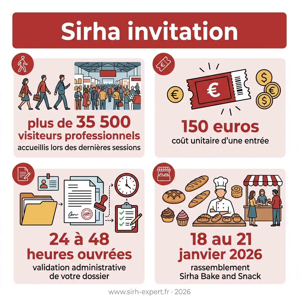 Infographie — sirha invitation