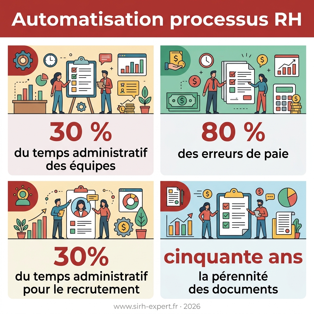 Infographie — automatisation processus RH