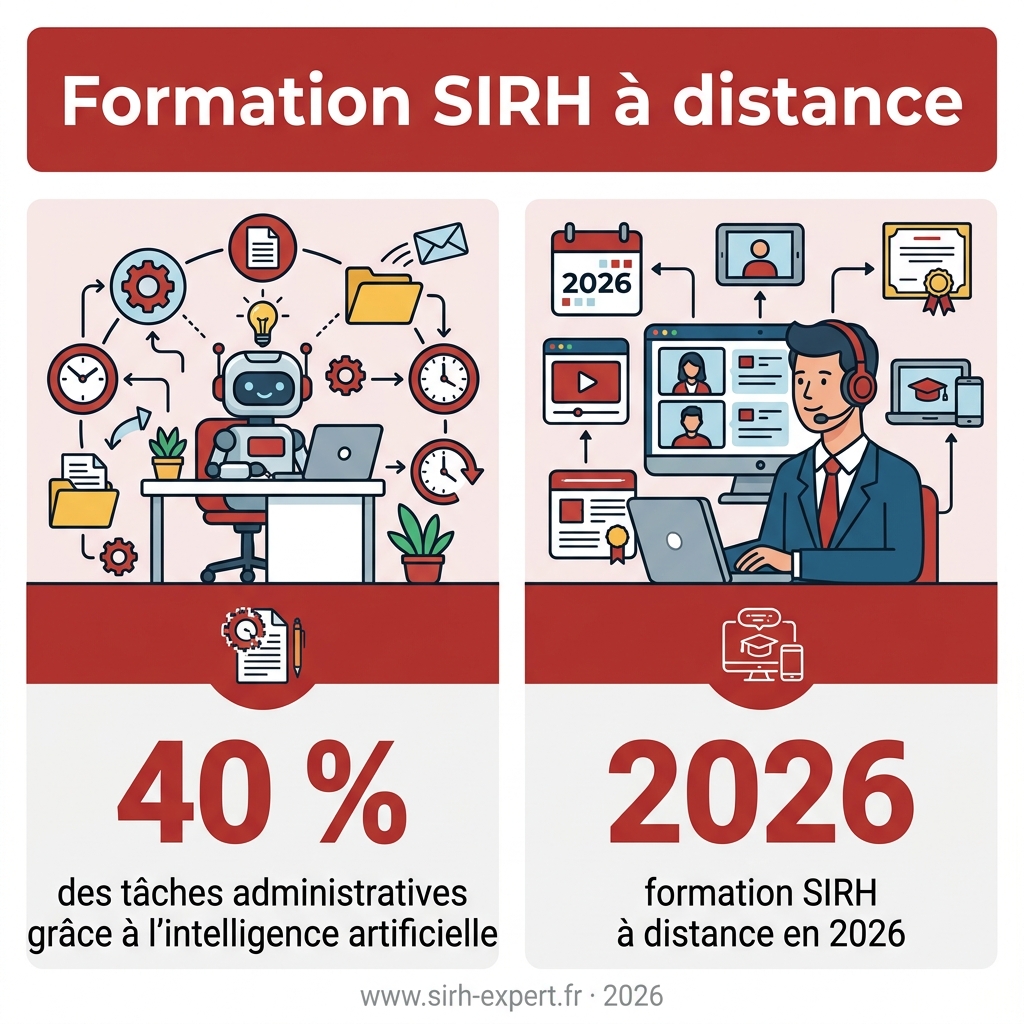 Infographie — formation sirh à distance